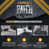 Asphalt Patch - Driveway Paving Patch, Blacktop Repair & Pot Hole Filler