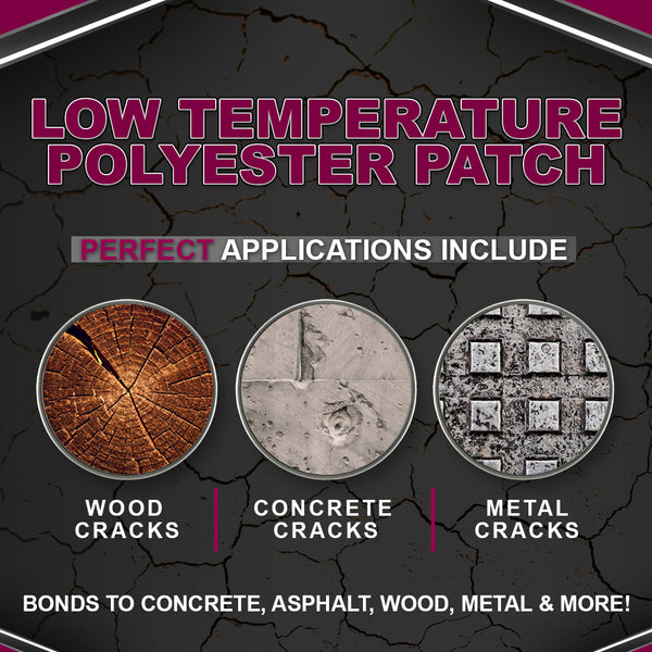 Low Temperature Polyester Concrete Patching System - Cold Weather Poly ...