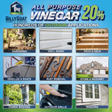 Billy Goat 20% Vinegar - All Purpose, Home & Garden, Cleaning, Concentrated