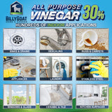Billy Goat 30% Vinegar - All Purpose, Home & Garden, Cleaning, Concentrated