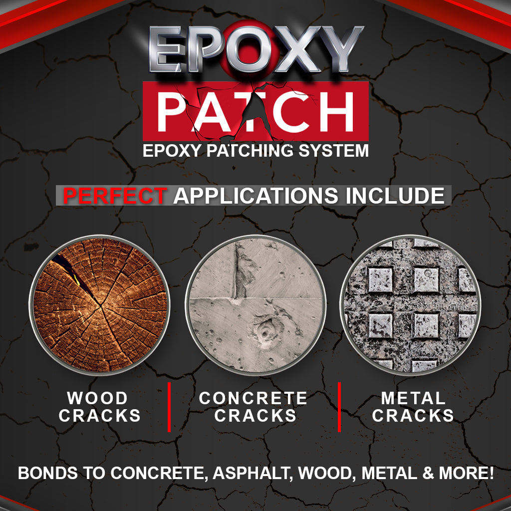 Epoxy Floor Patching System - 3 Part Mortar Patching Kit for Concrete ...