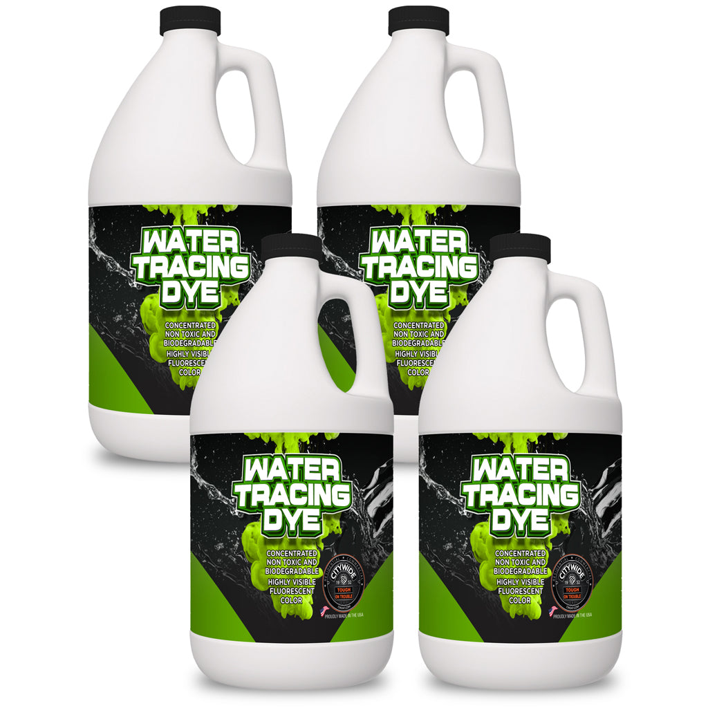 Water Tracing Dye - Leak Detection, Fluorescent Green 5 Gallon Pail